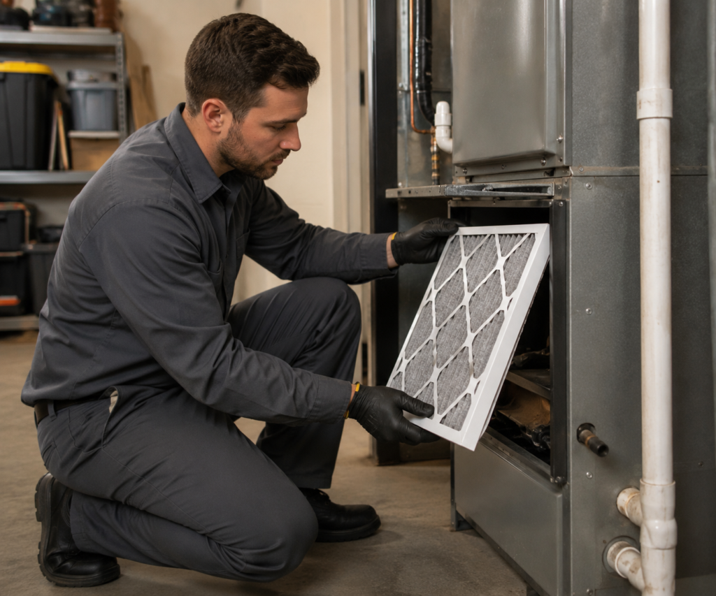 Target Keyword Heat Pump Repair in Pinson, AL Relevant Keywords heat pump repair Pinson AL, emergency heat pump repair Pinson AL, heat pump not heating Pinson AL, heat pump not cooling Pinson AL, heat pump troubleshooting Pinson AL, heating and cooling repair Pinson AL Meta Title Heat Pump Repair in Pinson, AL | Fast & Reliable Service Meta Description Need Heat Pump Repair in Pinson, AL? Frog Pond Home Services fixes airflow, thermostat, electrical, and system issues fast. Call now! URL https://frogphs.com/heat-pump-repair-in-pinson-al/ Heat Pump Repair in Pinson, AL When your heat pump is running but your home still feels uncomfortable, something is wrong. In Pinson, AL, heat pumps work throughout much of the year because they provide both heating and cooling. Since these systems operate during multiple seasons, they experience significant wear and tear. A small issue like weak airflow, a thermostat problem, an electrical fault, or a failing component can quickly turn into a complete system breakdown if it is ignored. Frog Pond Home Services provides professional heat pump repair in Pinson, AL for homeowners who need clear answers, reliable repairs, and year-round comfort restored as quickly as possible. This page is focused on one thing: helping you solve heat pump problems. Whether your system is not heating, not cooling, making unusual noises, freezing up, leaking water, or refusing to turn on, our team can inspect the issue and explain the repair options in simple terms. Your Heat Pump Is Giving You Clues — Do Not Ignore Them Most heat pumps show warning signs before they stop working completely. You may notice that the air coming from your vents is not as warm or as cool as it should be. You may find that one room feels more comfortable than another. The system may run continuously, shut off unexpectedly, or cycle on and off more frequently than normal. These symptoms are not random. They usually indicate that something inside the heat pump system is not functioning properly. If your heat pump is still running, that does not necessarily mean it is operating correctly. A struggling system can use more energy, reduce indoor comfort, wear out components faster, and eventually fail when you need it most. Calling for repairs early can help prevent additional damage and may save you from more expensive service later. Heat Pump Not Heating or Cooling in Pinson, AL? One of the most common repair calls involves a heat pump that runs but does not maintain the desired indoor temperature. This can happen for several reasons. The system may have airflow restrictions, refrigerant-related concerns, thermostat problems, electrical issues, frozen components, or performance failures affecting operation. If your heat pump is not heating or cooling properly, avoid constantly adjusting the thermostat in an attempt to solve the problem. That usually causes the system to work harder without correcting the underlying issue. Frog Pond Home Services can inspect the equipment, evaluate system performance, and identify why your home is not reaching the desired temperature. Common signs include inconsistent temperatures, long run times, weak airflow, indoor comfort issues, and a system that seems unable to keep up with seasonal demands. Air Coming From the Vents Is the Wrong Temperature Air that feels too warm during cooling season or too cool during heating season is one of the clearest signs that your heat pump may need repair. Sometimes the issue is relatively simple, such as thermostat settings or airflow restrictions. In other cases, the problem may involve refrigerant, coils, reversing valve operation, electrical components, or compressor performance. Our team focuses on finding the actual cause of the comfort issue rather than making assumptions. We evaluate what the system is doing, what it should be doing, and what may be preventing proper operation. That way, you receive repair recommendations based on system condition rather than guesswork. Weak Airflow and Uneven Comfort Weak airflow can make your home uncomfortable regardless of whether the heat pump is in heating mode or cooling mode. Some rooms may feel comfortable while others remain too warm or too cold. Air coming from the vents may feel weak, and the system may run longer because it cannot distribute conditioned air effectively. Weak airflow may be caused by dirty filters, blower motor concerns, duct restrictions, dirty coils, frozen components, or other system issues. Because heat pumps are responsible for both heating and cooling, airflow problems can affect comfort throughout the year. Frog Pond Home Services can inspect the airflow system and recommend the proper repair. Frozen Heat Pump Components Ice buildup on a heat pump is not always normal. If you notice ice on the outdoor unit, indoor coil, refrigerant lines, or other system components, service may be needed. Frozen components can result from airflow restrictions, refrigerant concerns, defrost system issues, dirty coils, or other performance problems. When ice develops, the heat pump may struggle to heat or cool effectively. Continuing to operate the system while frozen can place additional stress on equipment and may lead to further damage. Frog Pond Home Services can determine why freezing is occurring and what repairs are necessary before normal operation resumes. Heat Pump Leaking Water Heat pumps naturally manage moisture as part of normal operation. However, water should drain properly through the system's drainage components. If you notice water near the indoor unit, drain pan, or surrounding area, the system may have a drainage issue, clogged condensate line, frozen coil problem, or another moisture-related concern. Water leaks should not be ignored because they can damage nearby materials and create additional maintenance concerns. Our team can identify the source of the leak and explain the necessary repairs. Strange Heat Pump Noises Your heat pump should not make grinding, rattling, squealing, buzzing, banging, or loud clicking sounds. These noises often indicate loose parts, motor concerns, electrical issues, fan problems, airflow restrictions, or failing components. A minor sound today can develop into a more significant repair if ignored. If your heat pump sounds different than normal, it is worth having the system inspected before additional damage occurs. Thermostat and Control Problems Sometimes the heat pump itself is not the source of the problem. A thermostat issue can cause the system to switch modes improperly, fail to start, short cycle, or stop before the home reaches the desired temperature. If the thermostat display is blank, temperatures seem inaccurate, or the system does not respond correctly to settings, Frog Pond Home Services can inspect the control side of the system. We can also assist with thermostat installation and smart thermostat upgrades when existing controls are outdated or malfunctioning. Emergency Heat Pump Repair in Pinson A heat pump failure can become urgent quickly, especially during extreme temperatures. If your home becomes too hot during summer, too cold during winter, your system stops operating completely, produces unusual odors, or repeatedly trips breakers, emergency repair may be needed. Frog Pond Home Services provides urgent heat pump repair support for homeowners in Pinson and nearby communities who need comfort restored as quickly as possible. During an emergency service call, the focus is identifying the immediate issue, evaluating system condition, and helping homeowners choose the most practical repair option. Our Heat Pump Repair Approach Our heat pump repair process is designed to be clear and straightforward. First, we listen to what you are experiencing. The symptoms you notice provide valuable information that helps identify potential causes. Next, we inspect the system, including the thermostat, airflow system, indoor equipment, outdoor equipment, visible components, and overall performance. After the inspection, we explain what we found. You should understand what failed, why it matters, and what options are available. If a repair is appropriate, we explain the repair process. If the equipment is aging or facing larger concerns, we explain those considerations as well. The goal is to provide homeowners with information they can understand so they can make confident decisions about their comfort system. Should You Repair Your Heat Pump or Replace It? Repair may be appropriate when the system is relatively new, the issue is isolated, and repair costs are reasonable. Replacement may be worth discussing when the system is older, experiencing frequent breakdowns, facing major component failure, or struggling to provide reliable comfort. Frog Pond Home Services provides honest recommendations so homeowners can choose the option that best supports their comfort goals and budget. Pinson Heating and Cooling Problems We Commonly See Because heat pumps provide both heating and cooling, they operate for much of the year in Pinson. This extended use can lead to worn components, airflow restrictions, thermostat concerns, electrical issues, frozen coils, drainage problems, and declining performance. Small issues often become more noticeable during periods of extreme weather when the system is working hardest. Addressing concerns early can help improve performance and reduce the likelihood of unexpected breakdowns. Timely repairs often help homeowners maintain comfort throughout both heating and cooling seasons. Heat Pump Repair for Homes Near Pinson and Nearby Areas Frog Pond Home Services provides heat pump repair in Pinson, AL and nearby communities. We serve homeowners around Pinson Valley, Old Pinson, Turkey Creek, Clay, Trussville, Center Point, Palmerdale, Springville, Argo, Leeds, Moody, Jefferson County, Blount County, and St. Clair County. If you are in or near Pinson and your heat pump is not operating properly, our team is ready to help diagnose the problem and restore indoor comfort. Related Heating and Cooling Services If your comfort system needs more than a repair, Frog Pond Home Services can also help with related HVAC services. These include heat pump installation, heat pump replacement, furnace repair, furnace installation, furnace maintenance, thermostat installation, smart thermostat service, and indoor air quality solutions. These services are not the primary focus of this page, but they may be helpful if your comfort concerns involve equipment age, efficiency improvements, or long-term system performance. FAQ About Heat Pump Repair in Pinson, AL Why is my heat pump running but not heating or cooling? Your heat pump may be experiencing airflow restrictions, refrigerant concerns, thermostat issues, frozen components, electrical faults, or other performance-related problems. A professional inspection can determine the actual cause. Why is my heat pump blowing the wrong temperature air? This may be caused by thermostat settings, reversing valve issues, refrigerant problems, airflow restrictions, or component failures affecting system operation. Should I turn off my heat pump if it is frozen? Yes. Continuing to operate a frozen system can create additional strain and may increase the risk of damage. Professional service is recommended. Why is my heat pump leaking water? Water leaks may result from clogged condensate drains, frozen coils, drainage problems, or moisture-related system issues. Is weak airflow a heat pump repair issue? Yes. Weak airflow may be caused by blower problems, dirty filters, duct restrictions, dirty coils, or other system concerns that affect comfort. When should I call for emergency heat pump repair? Emergency repair may be needed if the system stops operating during extreme temperatures, repeatedly trips breakers, creates unsafe indoor conditions, or produces unusual odors. Can older heat pumps be repaired? Many older systems can still be repaired. However, replacement may be worth discussing if reliability has declined significantly or repair costs become excessive. How can I avoid future heat pump repairs? Regular maintenance, routine filter changes, keeping outdoor equipment clear, and addressing warning signs early can help reduce future breakdowns. Schedule Heat Pump Repair in Pinson, AL If your heat pump is not heating, not cooling, freezing up, leaking water, making unusual noises, or failing to keep your home comfortable, Frog Pond Home Services is ready to help. We provide dependable heat pump repair in Pinson, AL with a focus on identifying the real issue and restoring reliable comfort. Call Frog Pond Home Services today or request service online for heat pump repair in Pinson, AL.