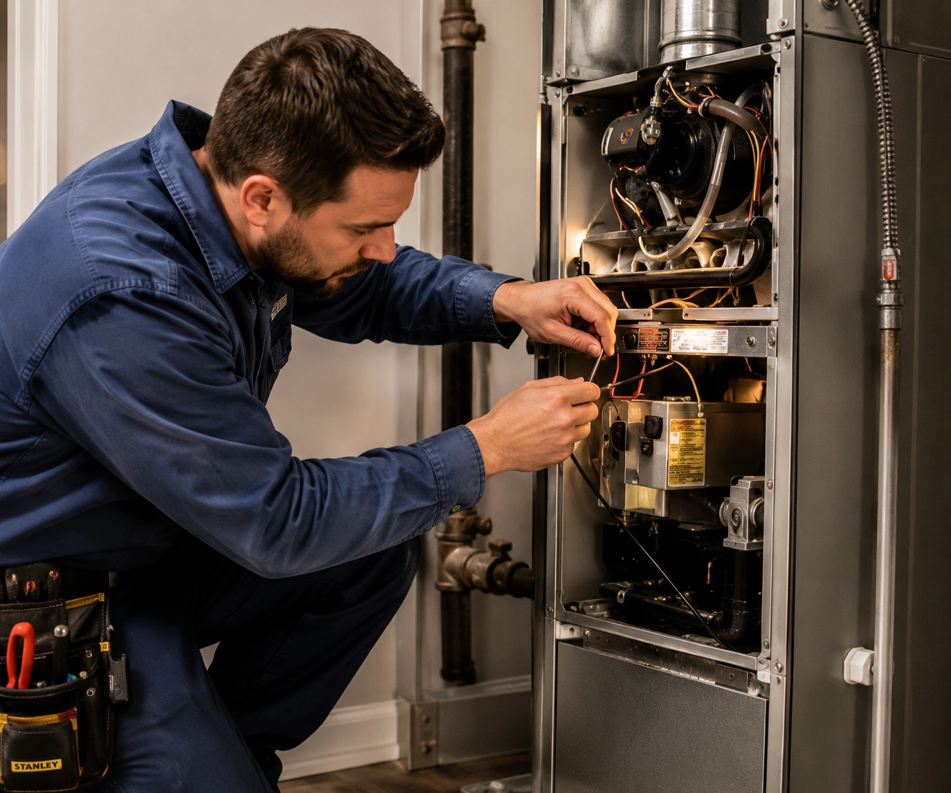 Target Keyword Heat Pump Repair in Pinson, AL Relevant Keywords heat pump repair Pinson AL, emergency heat pump repair Pinson AL, heat pump not heating Pinson AL, heat pump not cooling Pinson AL, heat pump troubleshooting Pinson AL, heating and cooling repair Pinson AL Meta Title Heat Pump Repair in Pinson, AL | Fast & Reliable Service Meta Description Need Heat Pump Repair in Pinson, AL? Frog Pond Home Services fixes airflow, thermostat, electrical, and system issues fast. Call now! URL https://frogphs.com/heat-pump-repair-in-pinson-al/ Heat Pump Repair in Pinson, AL When your heat pump is running but your home still feels uncomfortable, something is wrong. In Pinson, AL, heat pumps work throughout much of the year because they provide both heating and cooling. Since these systems operate during multiple seasons, they experience significant wear and tear. A small issue like weak airflow, a thermostat problem, an electrical fault, or a failing component can quickly turn into a complete system breakdown if it is ignored. Frog Pond Home Services provides professional heat pump repair in Pinson, AL for homeowners who need clear answers, reliable repairs, and year-round comfort restored as quickly as possible. This page is focused on one thing: helping you solve heat pump problems. Whether your system is not heating, not cooling, making unusual noises, freezing up, leaking water, or refusing to turn on, our team can inspect the issue and explain the repair options in simple terms. Your Heat Pump Is Giving You Clues — Do Not Ignore Them Most heat pumps show warning signs before they stop working completely. You may notice that the air coming from your vents is not as warm or as cool as it should be. You may find that one room feels more comfortable than another. The system may run continuously, shut off unexpectedly, or cycle on and off more frequently than normal. These symptoms are not random. They usually indicate that something inside the heat pump system is not functioning properly. If your heat pump is still running, that does not necessarily mean it is operating correctly. A struggling system can use more energy, reduce indoor comfort, wear out components faster, and eventually fail when you need it most. Calling for repairs early can help prevent additional damage and may save you from more expensive service later. Heat Pump Not Heating or Cooling in Pinson, AL? One of the most common repair calls involves a heat pump that runs but does not maintain the desired indoor temperature. This can happen for several reasons. The system may have airflow restrictions, refrigerant-related concerns, thermostat problems, electrical issues, frozen components, or performance failures affecting operation. If your heat pump is not heating or cooling properly, avoid constantly adjusting the thermostat in an attempt to solve the problem. That usually causes the system to work harder without correcting the underlying issue. Frog Pond Home Services can inspect the equipment, evaluate system performance, and identify why your home is not reaching the desired temperature. Common signs include inconsistent temperatures, long run times, weak airflow, indoor comfort issues, and a system that seems unable to keep up with seasonal demands. Air Coming From the Vents Is the Wrong Temperature Air that feels too warm during cooling season or too cool during heating season is one of the clearest signs that your heat pump may need repair. Sometimes the issue is relatively simple, such as thermostat settings or airflow restrictions. In other cases, the problem may involve refrigerant, coils, reversing valve operation, electrical components, or compressor performance. Our team focuses on finding the actual cause of the comfort issue rather than making assumptions. We evaluate what the system is doing, what it should be doing, and what may be preventing proper operation. That way, you receive repair recommendations based on system condition rather than guesswork. Weak Airflow and Uneven Comfort Weak airflow can make your home uncomfortable regardless of whether the heat pump is in heating mode or cooling mode. Some rooms may feel comfortable while others remain too warm or too cold. Air coming from the vents may feel weak, and the system may run longer because it cannot distribute conditioned air effectively. Weak airflow may be caused by dirty filters, blower motor concerns, duct restrictions, dirty coils, frozen components, or other system issues. Because heat pumps are responsible for both heating and cooling, airflow problems can affect comfort throughout the year. Frog Pond Home Services can inspect the airflow system and recommend the proper repair. Frozen Heat Pump Components Ice buildup on a heat pump is not always normal. If you notice ice on the outdoor unit, indoor coil, refrigerant lines, or other system components, service may be needed. Frozen components can result from airflow restrictions, refrigerant concerns, defrost system issues, dirty coils, or other performance problems. When ice develops, the heat pump may struggle to heat or cool effectively. Continuing to operate the system while frozen can place additional stress on equipment and may lead to further damage. Frog Pond Home Services can determine why freezing is occurring and what repairs are necessary before normal operation resumes. Heat Pump Leaking Water Heat pumps naturally manage moisture as part of normal operation. However, water should drain properly through the system's drainage components. If you notice water near the indoor unit, drain pan, or surrounding area, the system may have a drainage issue, clogged condensate line, frozen coil problem, or another moisture-related concern. Water leaks should not be ignored because they can damage nearby materials and create additional maintenance concerns. Our team can identify the source of the leak and explain the necessary repairs. Strange Heat Pump Noises Your heat pump should not make grinding, rattling, squealing, buzzing, banging, or loud clicking sounds. These noises often indicate loose parts, motor concerns, electrical issues, fan problems, airflow restrictions, or failing components. A minor sound today can develop into a more significant repair if ignored. If your heat pump sounds different than normal, it is worth having the system inspected before additional damage occurs. Thermostat and Control Problems Sometimes the heat pump itself is not the source of the problem. A thermostat issue can cause the system to switch modes improperly, fail to start, short cycle, or stop before the home reaches the desired temperature. If the thermostat display is blank, temperatures seem inaccurate, or the system does not respond correctly to settings, Frog Pond Home Services can inspect the control side of the system. We can also assist with thermostat installation and smart thermostat upgrades when existing controls are outdated or malfunctioning. Emergency Heat Pump Repair in Pinson A heat pump failure can become urgent quickly, especially during extreme temperatures. If your home becomes too hot during summer, too cold during winter, your system stops operating completely, produces unusual odors, or repeatedly trips breakers, emergency repair may be needed. Frog Pond Home Services provides urgent heat pump repair support for homeowners in Pinson and nearby communities who need comfort restored as quickly as possible. During an emergency service call, the focus is identifying the immediate issue, evaluating system condition, and helping homeowners choose the most practical repair option. Our Heat Pump Repair Approach Our heat pump repair process is designed to be clear and straightforward. First, we listen to what you are experiencing. The symptoms you notice provide valuable information that helps identify potential causes. Next, we inspect the system, including the thermostat, airflow system, indoor equipment, outdoor equipment, visible components, and overall performance. After the inspection, we explain what we found. You should understand what failed, why it matters, and what options are available. If a repair is appropriate, we explain the repair process. If the equipment is aging or facing larger concerns, we explain those considerations as well. The goal is to provide homeowners with information they can understand so they can make confident decisions about their comfort system. Should You Repair Your Heat Pump or Replace It? Repair may be appropriate when the system is relatively new, the issue is isolated, and repair costs are reasonable. Replacement may be worth discussing when the system is older, experiencing frequent breakdowns, facing major component failure, or struggling to provide reliable comfort. Frog Pond Home Services provides honest recommendations so homeowners can choose the option that best supports their comfort goals and budget. Pinson Heating and Cooling Problems We Commonly See Because heat pumps provide both heating and cooling, they operate for much of the year in Pinson. This extended use can lead to worn components, airflow restrictions, thermostat concerns, electrical issues, frozen coils, drainage problems, and declining performance. Small issues often become more noticeable during periods of extreme weather when the system is working hardest. Addressing concerns early can help improve performance and reduce the likelihood of unexpected breakdowns. Timely repairs often help homeowners maintain comfort throughout both heating and cooling seasons. Heat Pump Repair for Homes Near Pinson and Nearby Areas Frog Pond Home Services provides heat pump repair in Pinson, AL and nearby communities. We serve homeowners around Pinson Valley, Old Pinson, Turkey Creek, Clay, Trussville, Center Point, Palmerdale, Springville, Argo, Leeds, Moody, Jefferson County, Blount County, and St. Clair County. If you are in or near Pinson and your heat pump is not operating properly, our team is ready to help diagnose the problem and restore indoor comfort. Related Heating and Cooling Services If your comfort system needs more than a repair, Frog Pond Home Services can also help with related HVAC services. These include heat pump installation, heat pump replacement, furnace repair, furnace installation, furnace maintenance, thermostat installation, smart thermostat service, and indoor air quality solutions. These services are not the primary focus of this page, but they may be helpful if your comfort concerns involve equipment age, efficiency improvements, or long-term system performance. FAQ About Heat Pump Repair in Pinson, AL Why is my heat pump running but not heating or cooling? Your heat pump may be experiencing airflow restrictions, refrigerant concerns, thermostat issues, frozen components, electrical faults, or other performance-related problems. A professional inspection can determine the actual cause. Why is my heat pump blowing the wrong temperature air? This may be caused by thermostat settings, reversing valve issues, refrigerant problems, airflow restrictions, or component failures affecting system operation. Should I turn off my heat pump if it is frozen? Yes. Continuing to operate a frozen system can create additional strain and may increase the risk of damage. Professional service is recommended. Why is my heat pump leaking water? Water leaks may result from clogged condensate drains, frozen coils, drainage problems, or moisture-related system issues. Is weak airflow a heat pump repair issue? Yes. Weak airflow may be caused by blower problems, dirty filters, duct restrictions, dirty coils, or other system concerns that affect comfort. When should I call for emergency heat pump repair? Emergency repair may be needed if the system stops operating during extreme temperatures, repeatedly trips breakers, creates unsafe indoor conditions, or produces unusual odors. Can older heat pumps be repaired? Many older systems can still be repaired. However, replacement may be worth discussing if reliability has declined significantly or repair costs become excessive. How can I avoid future heat pump repairs? Regular maintenance, routine filter changes, keeping outdoor equipment clear, and addressing warning signs early can help reduce future breakdowns. Schedule Heat Pump Repair in Pinson, AL If your heat pump is not heating, not cooling, freezing up, leaking water, making unusual noises, or failing to keep your home comfortable, Frog Pond Home Services is ready to help. We provide dependable heat pump repair in Pinson, AL with a focus on identifying the real issue and restoring reliable comfort. Call Frog Pond Home Services today or request service online for heat pump repair in Pinson, AL.
