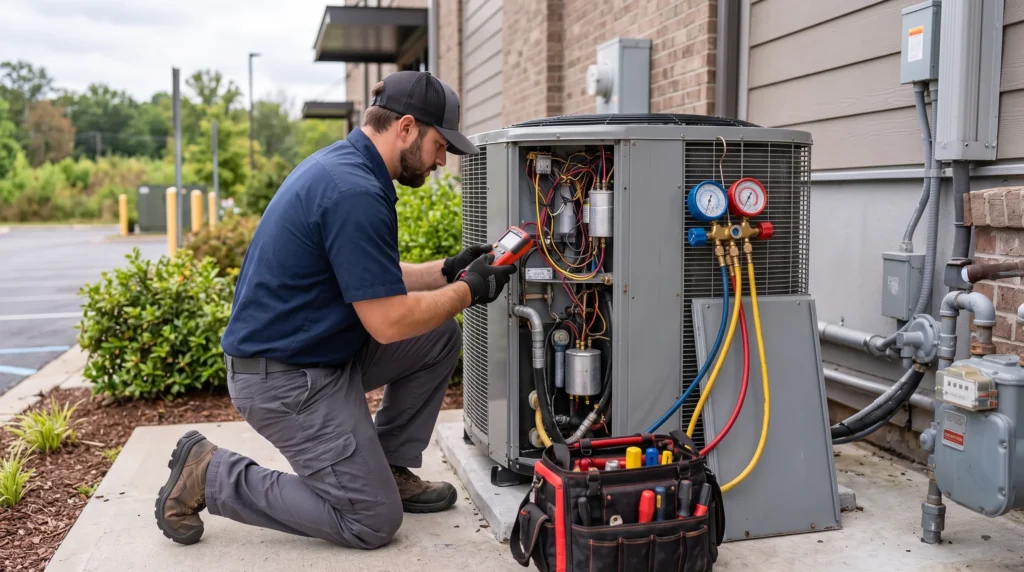 furnace installation in Albertville